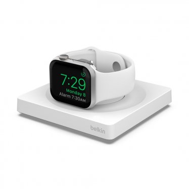 Belkin BoostCharge Pro Draagbare snellader voor de Apple Watch - Wit