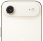 iPhone Air, achterkant, kleur Wolkenwit, Fusion-Hoofdcamerasysteem in plateau bovenaan